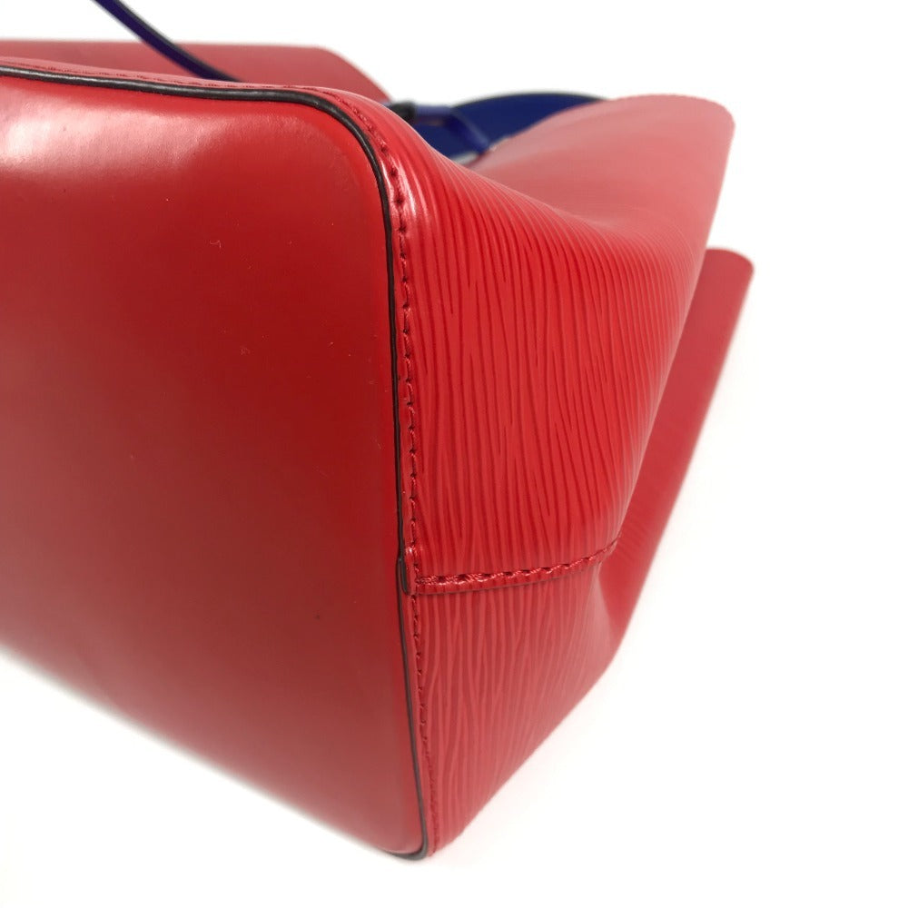 LOUIS VUITTON M54365 エピ ネオノエ バイカラー バケツ型 肩掛け カバン 2WAYバッグ ハンドバッグ ショルダーバッグ エピレザー レディース コクリコ レッド