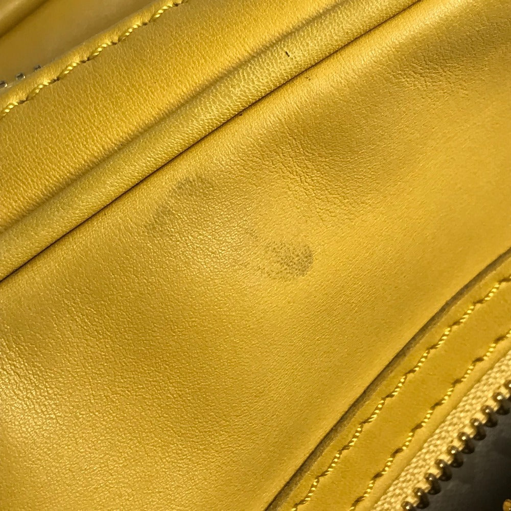 LOUIS VUITTON M45507 パナームライン テイクオフ 斜め掛け カバン ポシェット ショルダーバッグ レザー レディース イエロー