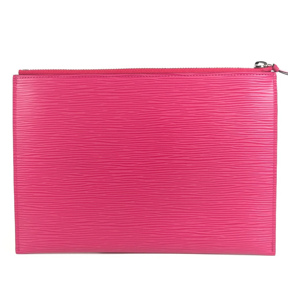 LOUIS VUITTON M62253 エピ ポシェット プラット カバン セカンドバッグ ポーチ クラッチバッグ エピレザー レディース コクリコ ピンク