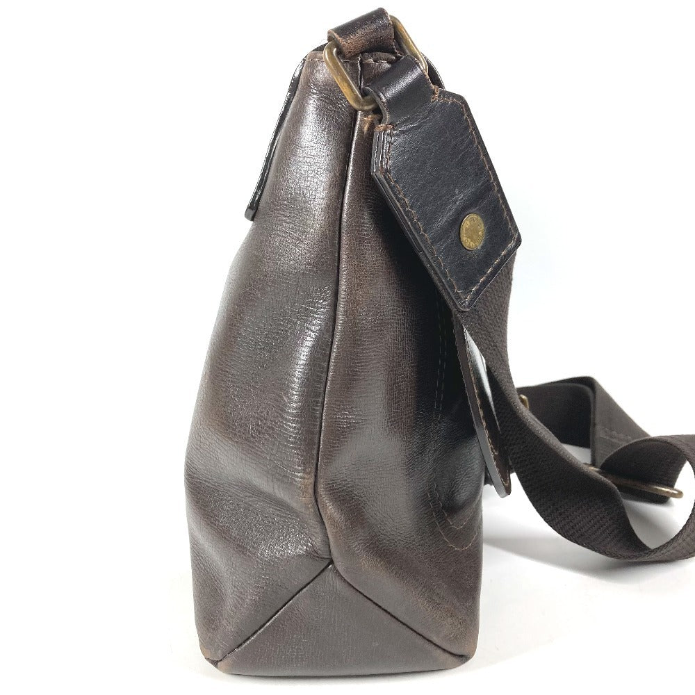 LOUIS VUITTON M92994 ユタ オハマ カバン メッセンジャーバッグ フラップ ショルダーバッグ ユタレザー メンズ カフェ ブラウン