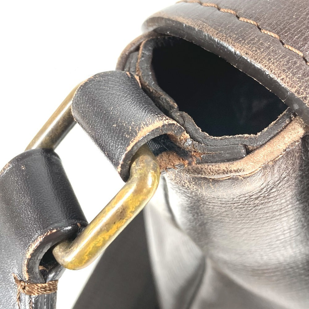 LOUIS VUITTON M92994 ユタ オハマ カバン メッセンジャーバッグ フラップ ショルダーバッグ ユタレザー メンズ カフェ ブラウン