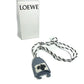 LOEWE C880232X08 Suna Fujita スナ フジタ コラボ クロシェット 狸 タヌキ アニマル チャーム バッグチャーム キーホルダー キーリング レザー ユニセックス ブルー