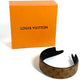 LOUIS VUITTON モノグラムリバース ヘッドバンド LV アウトライン アクセサリー ヘアアクセサリー カチューシャ モノグラムリバースキャンバス レディース ブラウン