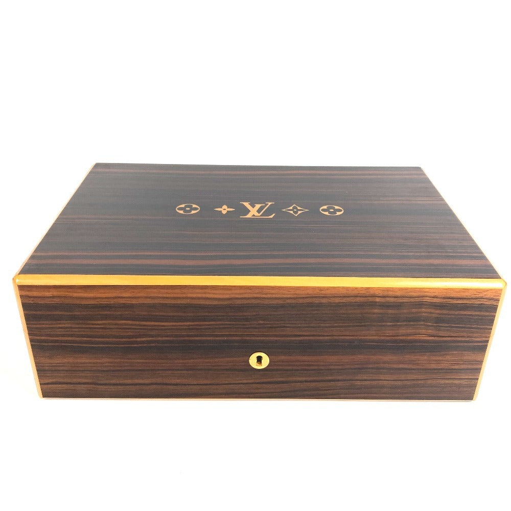 LOUIS VUITTON M58562 コフレ 75 シガール コフレ75シガール ヒュミドール 葉巻ケース タバコ インテリア シガレットケース ウッド メンズ ブラウン