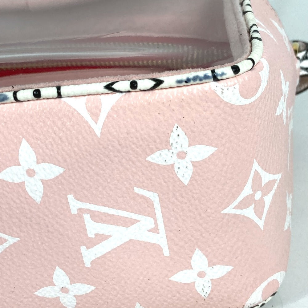 LOUIS VUITTON M67601 モノグラムジャイアント ビーチポーチ ハンドバッグ カバン 肩掛け ショルダーバッグ モノグラムジャイアントキャンバス レディース レッド