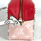 LOUIS VUITTON M67601 モノグラムジャイアント ビーチポーチ ハンドバッグ カバン 肩掛け ショルダーバッグ モノグラムジャイアントキャンバス レディース レッド