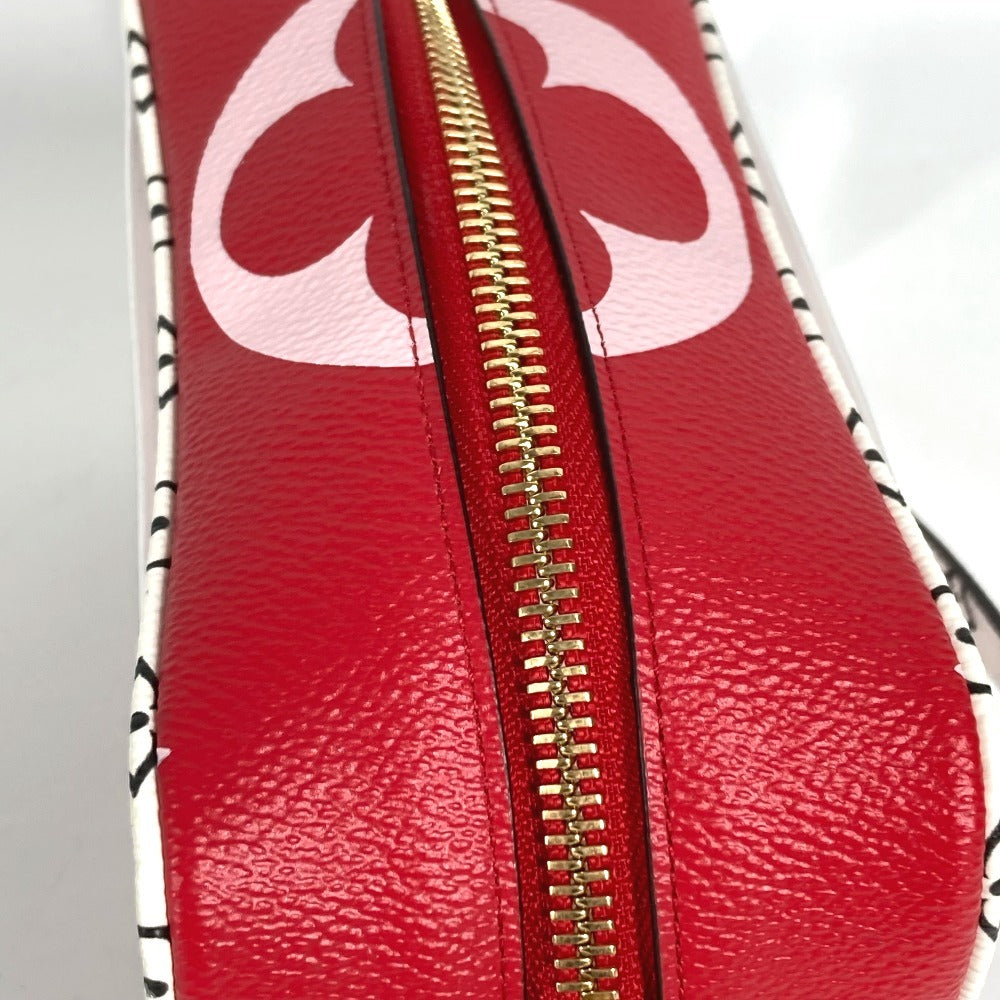 LOUIS VUITTON M67601 モノグラムジャイアント ビーチポーチ ハンドバッグ カバン 肩掛け ショルダーバッグ モノグラムジャイアントキャンバス レディース レッド