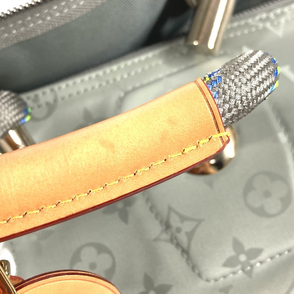 LOUIS VUITTON M43886 モノグラムチタニウム キーポル バンドリエール 50 カバン 旅行バッグ トラベルバッグ ハンドバッグ 2WAYバッグ ショルダーバッグ ボストンバッグ レザー/キャンバス メンズ グレー