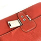 HERMES ストラップ付き ポシェットジェット セカンドバッグ フラップ カバン ポーチ クラッチバッグ レザー ユニセックス ブラウン系