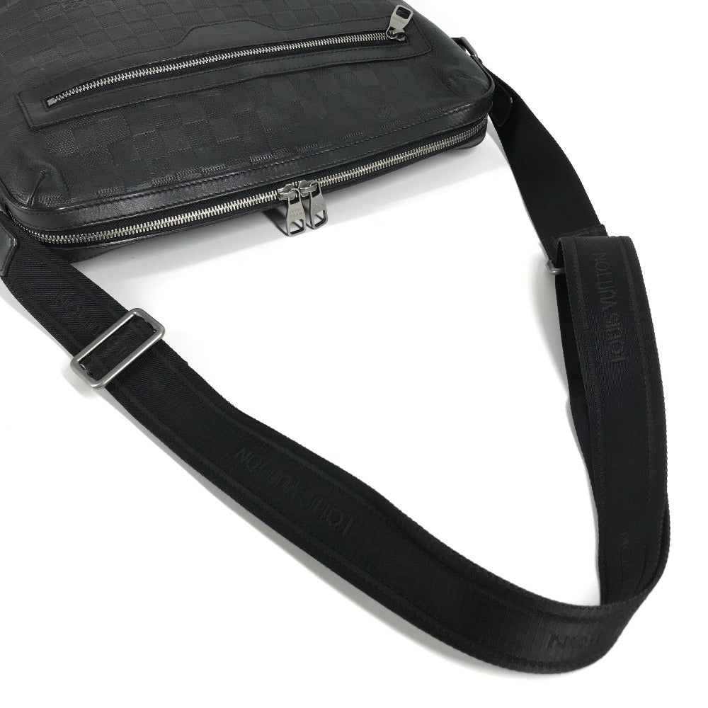 LOUIS VUITTON N41201 ダミエアンフィニ カリプソMM カリプソ MM カバン 斜め掛け メッセンジャーバッグ ショルダーバッグ ダミエアンフィニレザー ユニセックス オニキス ブラック