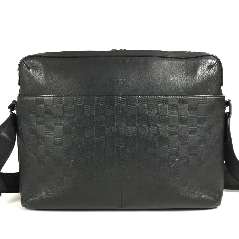 LOUIS VUITTON N41201 ダミエアンフィニ カリプソMM カリプソ MM カバン 斜め掛け メッセンジャーバッグ ショルダーバッグ ダミエアンフィニレザー ユニセックス オニキス ブラック
