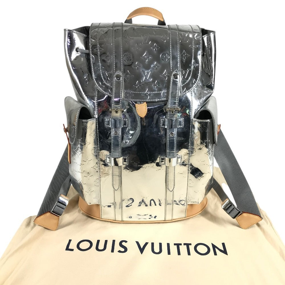 LOUIS VUITTON M58756 モノグラムミラー バックパックPM バックパック PM バックパック カバン リュックサック レザー ユニセックス シルバー
