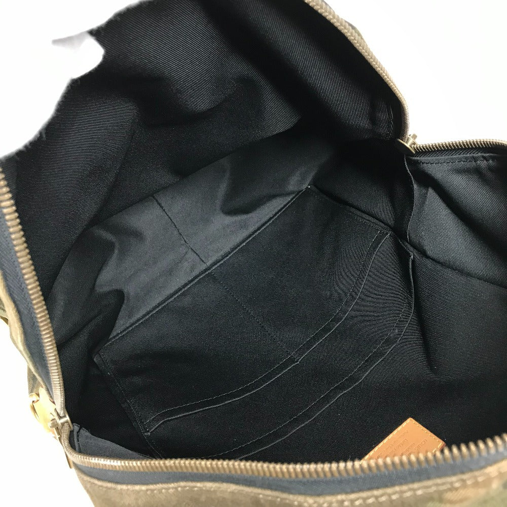LOUIS VUITTON M44200 Supreme シュプリーム コラボ アポロ カバン バックパック カモフラ 迷彩 リュックサック キャンバス メンズ グリーン
