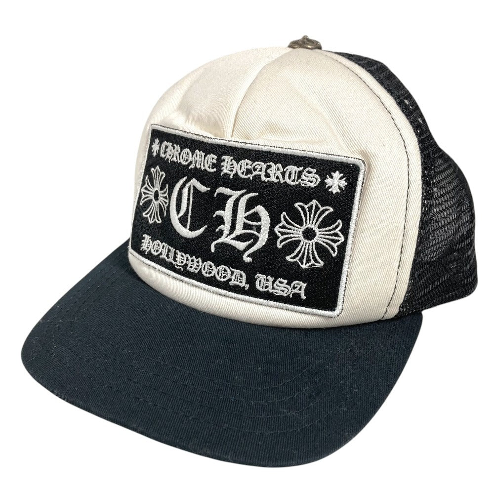 CHROME HEARTS CHロゴ 帽子 キャップ帽 ベースボール メッシュ キャップ コットン ユニセックス ブラック
