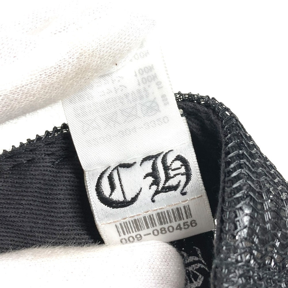 CHROME HEARTS CHロゴ 帽子 キャップ帽 ベースボール メッシュ キャップ コットン ユニセックス ブラック