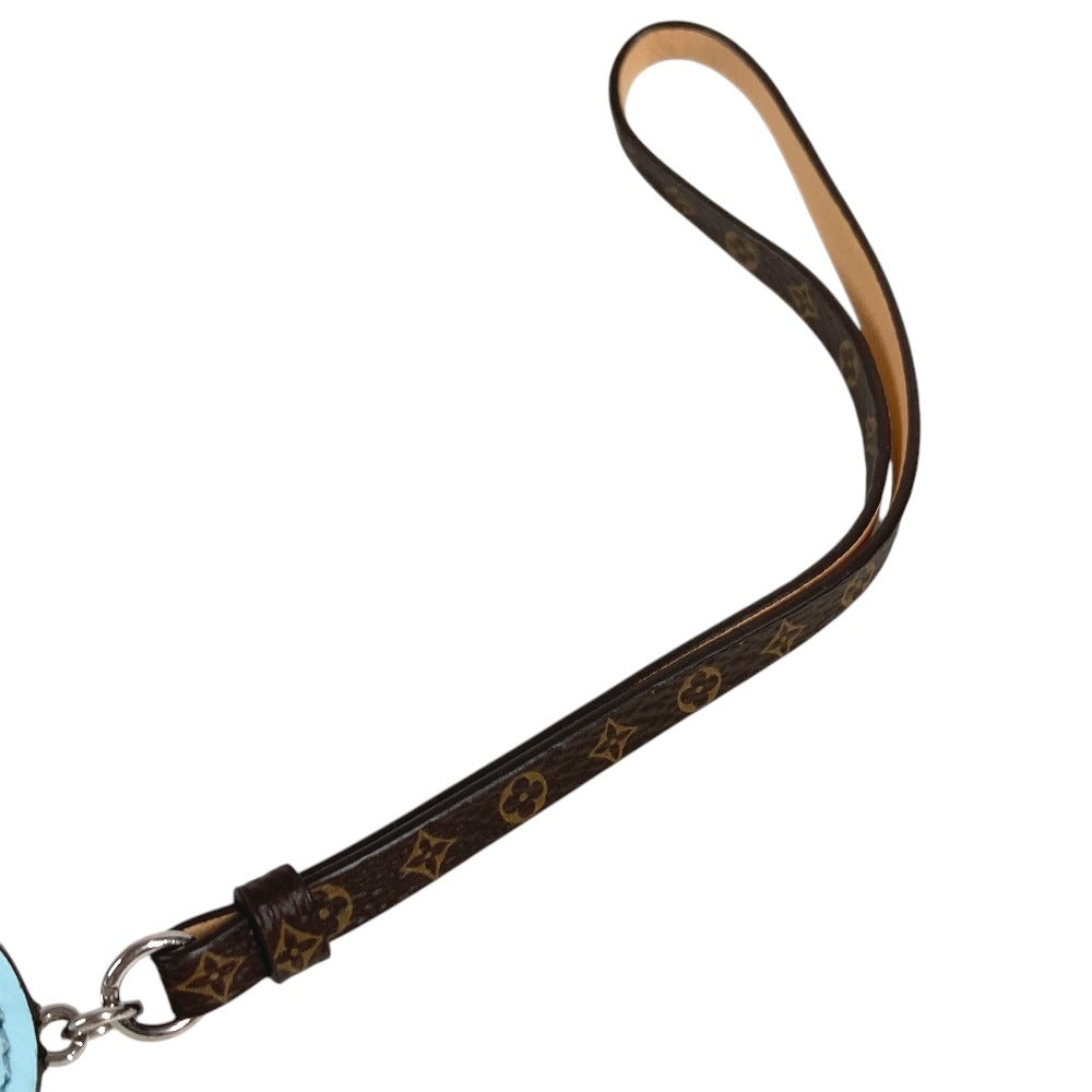 LOUIS VUITTON M02858 モノグラム バッグチャームヴィヴィエンヌ ストラップ チャーム キーホルダー バッグチャーム モノグラムキャンバス ユニセックス ブルー