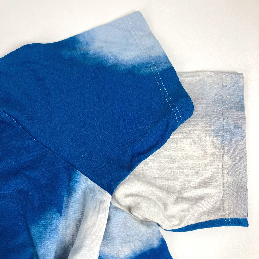 LOUIS VUITTON 1A89U6 LV ロゴ 雲 クラウドプリント トップス アパレル 半袖 RM202 半袖Ｔシャツ コットン メンズ ブルー