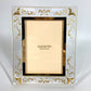 MIKIMOTO Set of 2 Photo Frames and Watches Table clock & photo frame set Pearl Table clock Glass clear/Gold Used