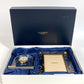 MIKIMOTO Set of 2 Photo Frames and Watches Table clock & photo frame set Pearl Table clock Glass clear/Gold Used