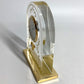 MIKIMOTO Set of 2 Photo Frames and Watches Table clock & photo frame set Pearl Table clock Glass clear/Gold Used