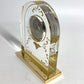 MIKIMOTO Set of 2 Photo Frames and Watches Table clock & photo frame set Pearl Table clock Glass clear/Gold Used