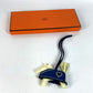 HERMES horse cheval Rodeo Robeo Cool PM Heart Bag Charm Key Holder charm Anyo Miro blue/yellow Used
