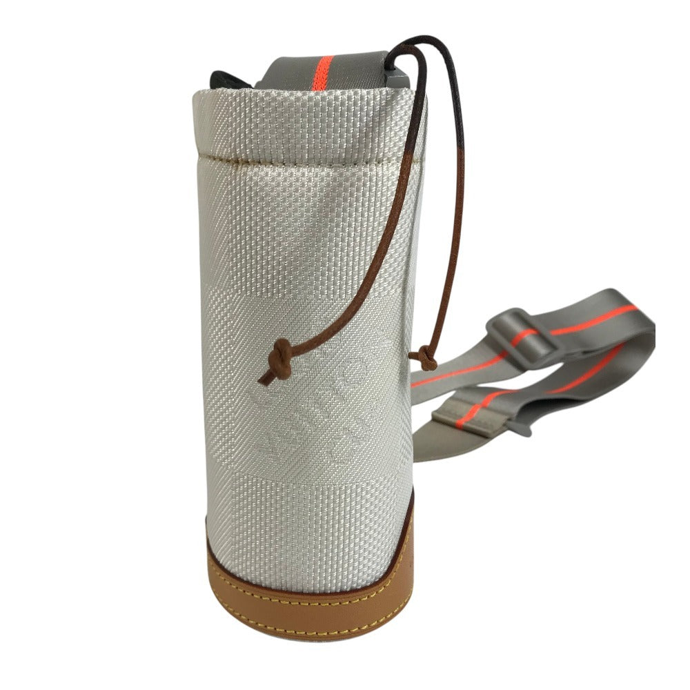 LOUIS VUITTON 不明 Damier Geant LVCUP Bottle holder Crossbody Pochette bag Shoulder Bag Damier GeantCanvas White Used
