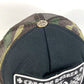 CHROME HEARTS logo camouflage mesh hat cap baseball cap cotton Black/Green Used