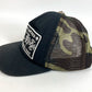 CHROME HEARTS logo camouflage mesh hat cap baseball cap cotton Black/Green Used