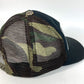 CHROME HEARTS logo camouflage mesh hat cap baseball cap cotton Black/Green Used