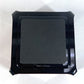HERMES Facet H logo Accessories Interior Jewelry Case with Mirror accessory case lacquer Wine red Based Used