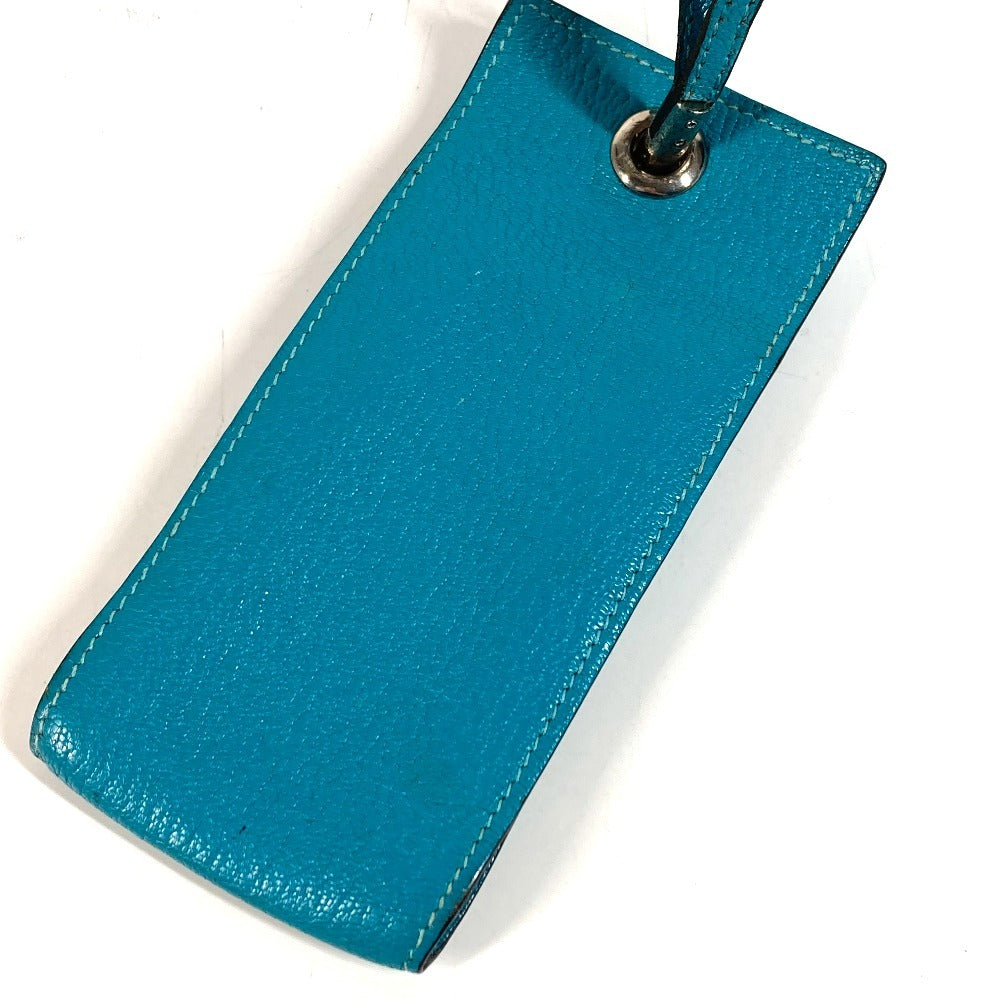 HERMES Shoulder Bag Crossbody Bag with Strap Vespa Smartphone pouch, mobile phone Pouch Chevre blue Used