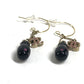 CHANEL 09A CC CC Mark Logo Matryoshka Accessory Jewelry Pierce Plastic Black Used