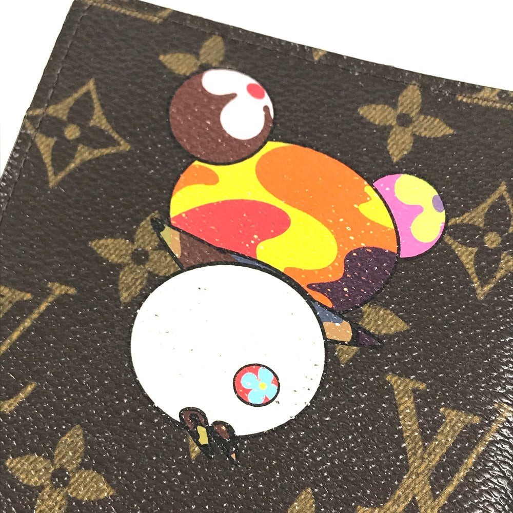 LOUIS VUITTON R20011 Monogram Panda by Takashi Murakami AgendaPM Agenda PM System notebook stationery Notebook cover MonogramCanvas Brown Used