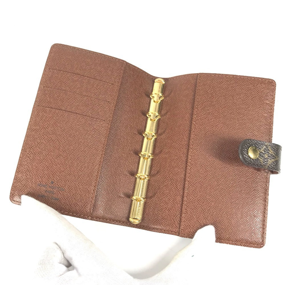 LOUIS VUITTON R20011 Monogram Panda by Takashi Murakami AgendaPM Agenda PM System notebook stationery Notebook cover MonogramCanvas Brown Used