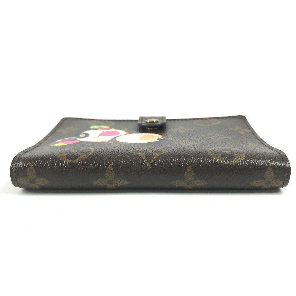 LOUIS VUITTON R20011 Monogram Panda by Takashi Murakami AgendaPM Agenda PM System notebook stationery Notebook cover MonogramCanvas Brown Used