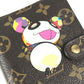 LOUIS VUITTON R20011 Monogram Panda by Takashi Murakami AgendaPM Agenda PM System notebook stationery Notebook cover MonogramCanvas Brown Used