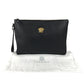 VERSACE Medusa logo (3D) Bag with Strap Cluch Bag Pouch Clutch bag Leather Black/Gold Used