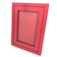 LOUIS VUITTON GI0093 LV logo photo frame photo stand Photo frame Leather Red Used