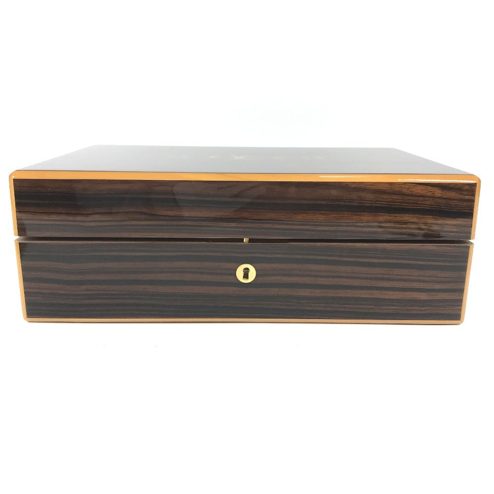 LOUIS VUITTON M58562 Coffret 75 Cigars Coffret 75 Cigars Humidor Cigar Case, Cigar Case, Smoke Interior Decor Cigarette case Wood Brown Used
