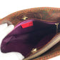 ETRO Paisley pattern logo Bag Tote Bag Hand Bag PVC/Leather Brown/Multicolore Used