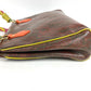 ETRO Paisley pattern logo Bag Tote Bag Hand Bag PVC/Leather Brown/Multicolore Used