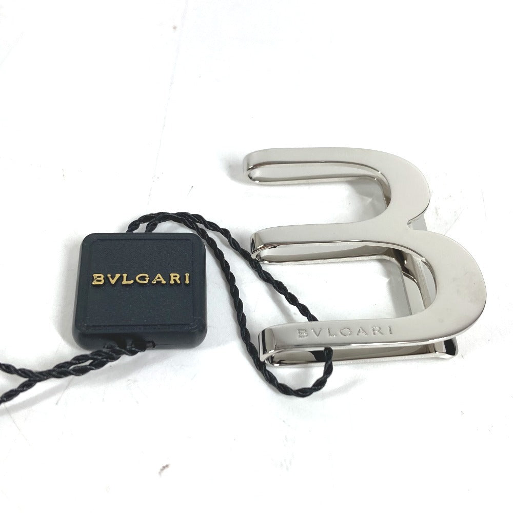BVLGARI Money clip logo wallet Money clip Metal Silver Used