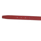 HERMES Belt only, bottoms belt, fashion accessory belt Epsom / Leather Red Used