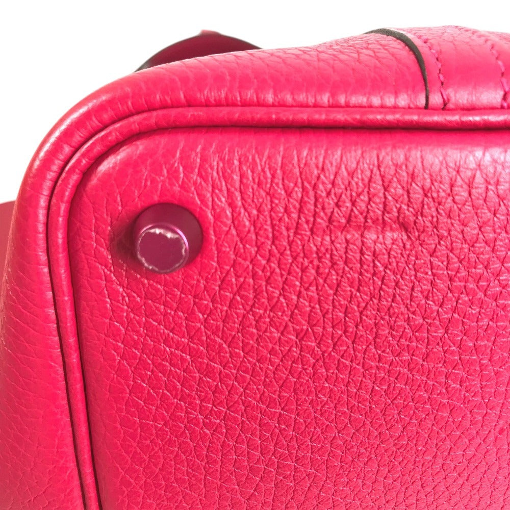 HERMES All Pink PicotinLock PM 18 PicotinLock PM Monochrome Picotin PM Picotin 18 Picotin Hand Bag Taurillon Clemence Rose mexico pink Used