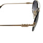 CHROME HEARTS logo SPINNER glasses glasses eyewear glasses glasses Metal / Plastic Black/Gold Used