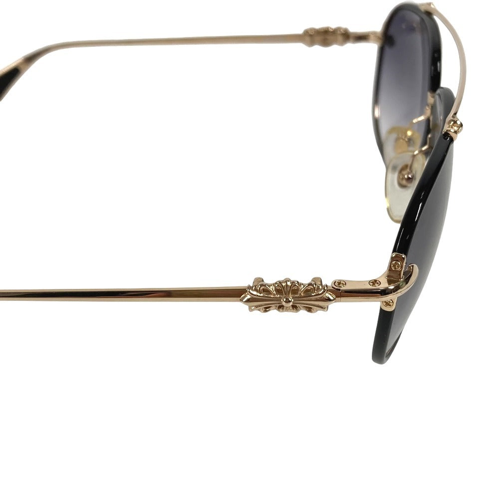 CHROME HEARTS logo SPINNER glasses glasses eyewear glasses glasses Metal / Plastic Black/Gold Used