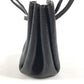 HERMES Vespa Drawstring pouch for small items Pouch Leather Black Used