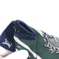 LOUIS VUITTON GI1255 Dog Bandana PM Dog Bandana PM Pet dog Collar silk Green Used
