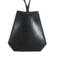 HERMES vintage Clochette Keyring Bag Charm Leather Necklace Leather Black Used